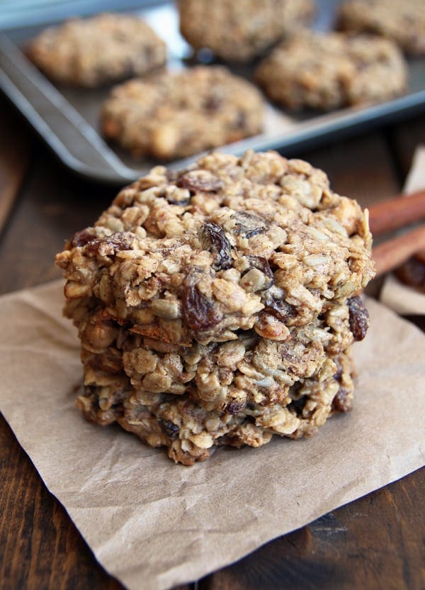 Gluten Free Healthy Breakfast Cookies - Leelalicious