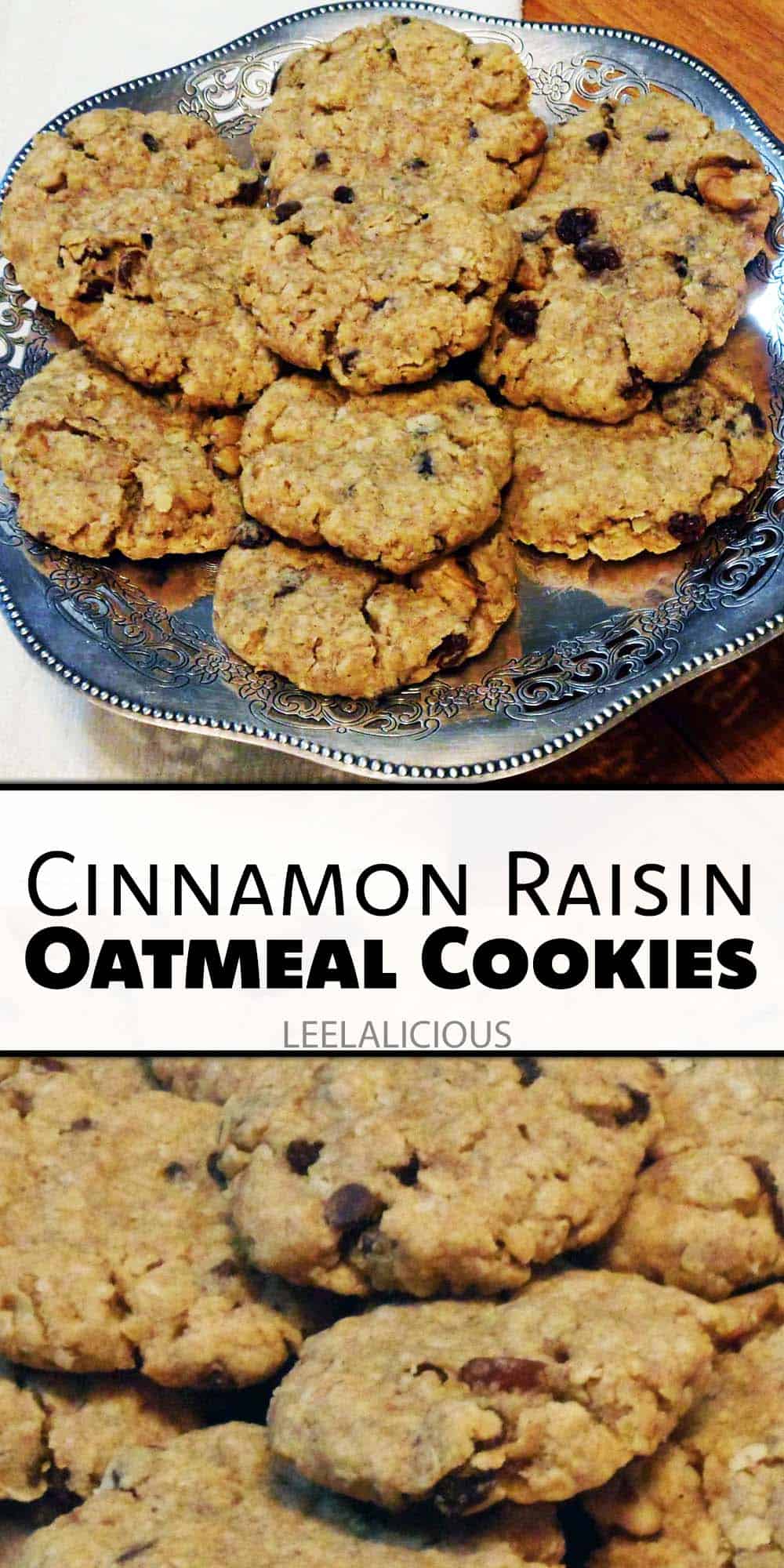 Cinnamon Raisin Oatmeal Cookies Recipe