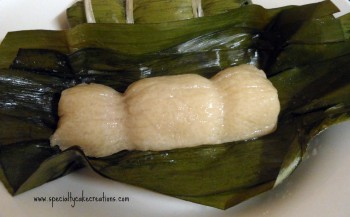 Sticky Rice in Banana Leaf