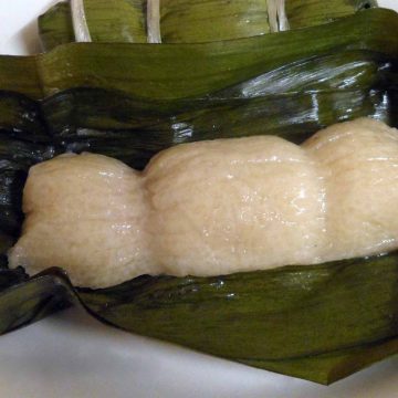 Sticky Rice Banana Leaf Packet Sweet