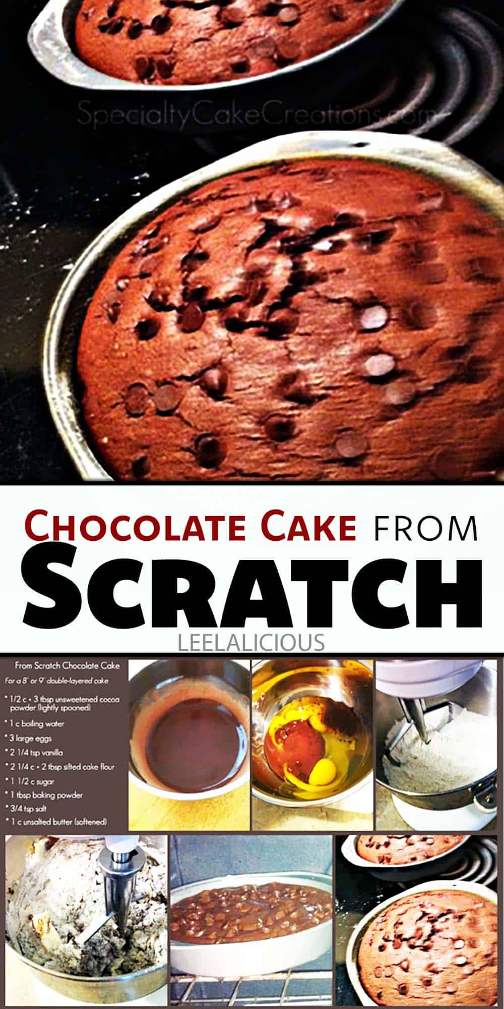 Chocolate Cake From Scratch