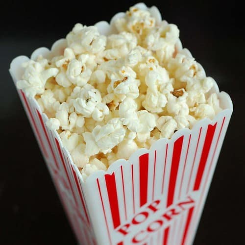 Popcorn in Popcorn Container