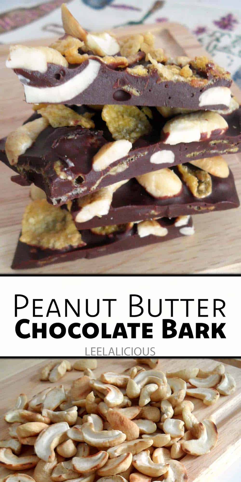 Peanut Butter Chocolate Bark