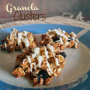 Plate of Granola Clusters