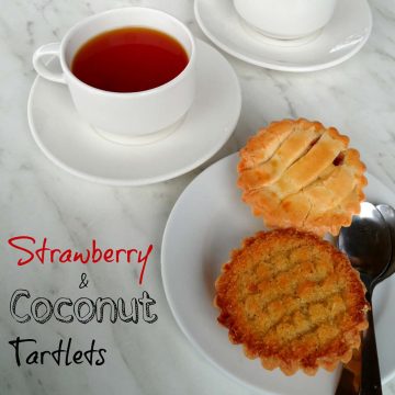 Plate of Tartlets with Tea