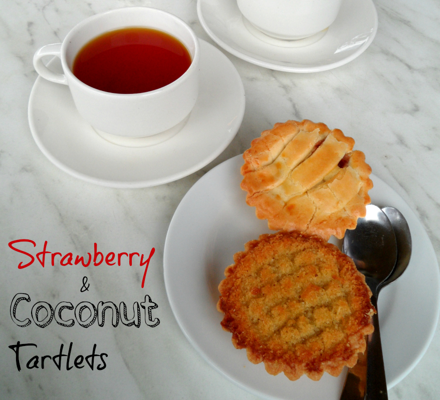 Strawberry Coconut Tartlets
