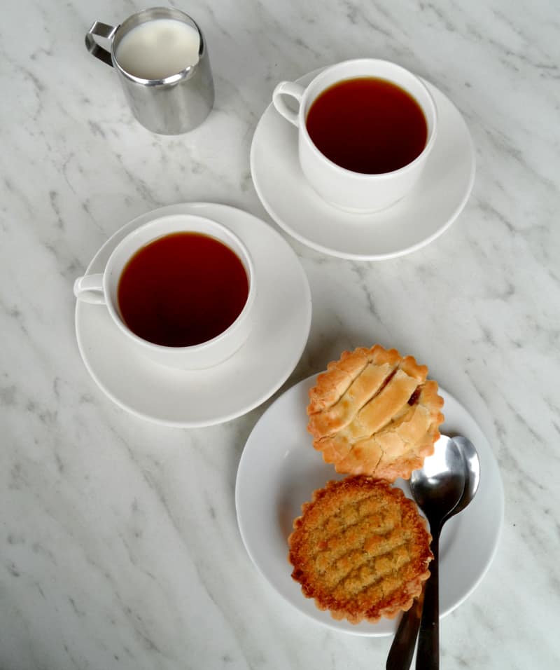 Mini Tarts with Tea