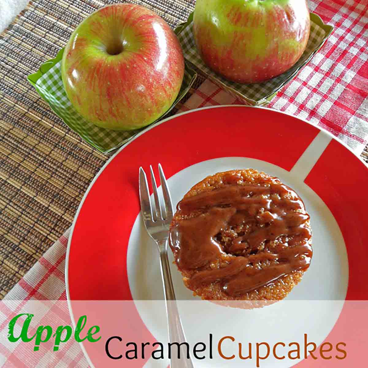 Spiced Caramel Apple Cookie Cups - Averie Cooks