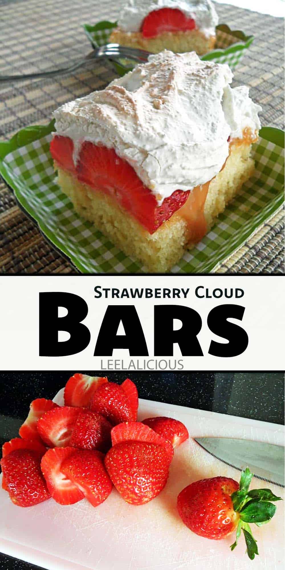 Strawberry Cloud Bars
