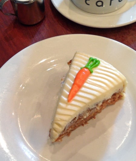 JOMA Cafe's Carrot Cake
