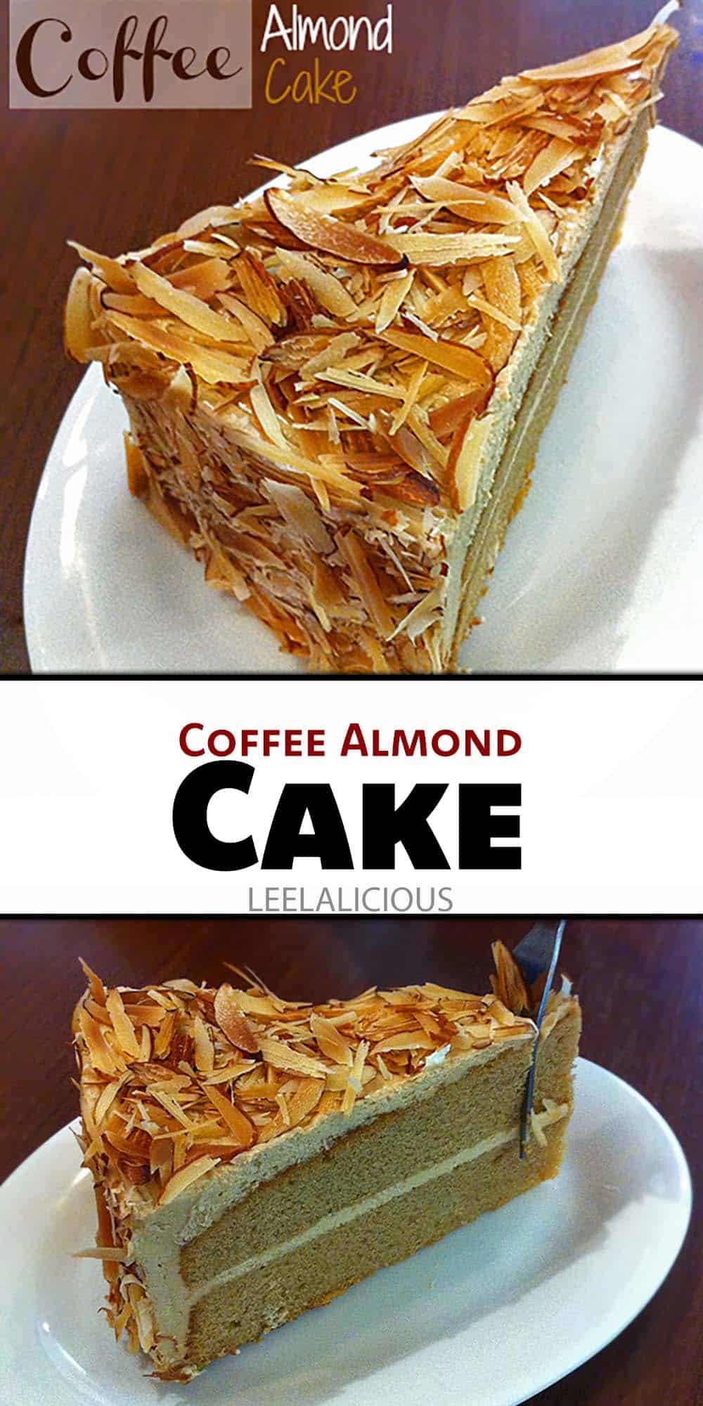 Coffee Almond Cake