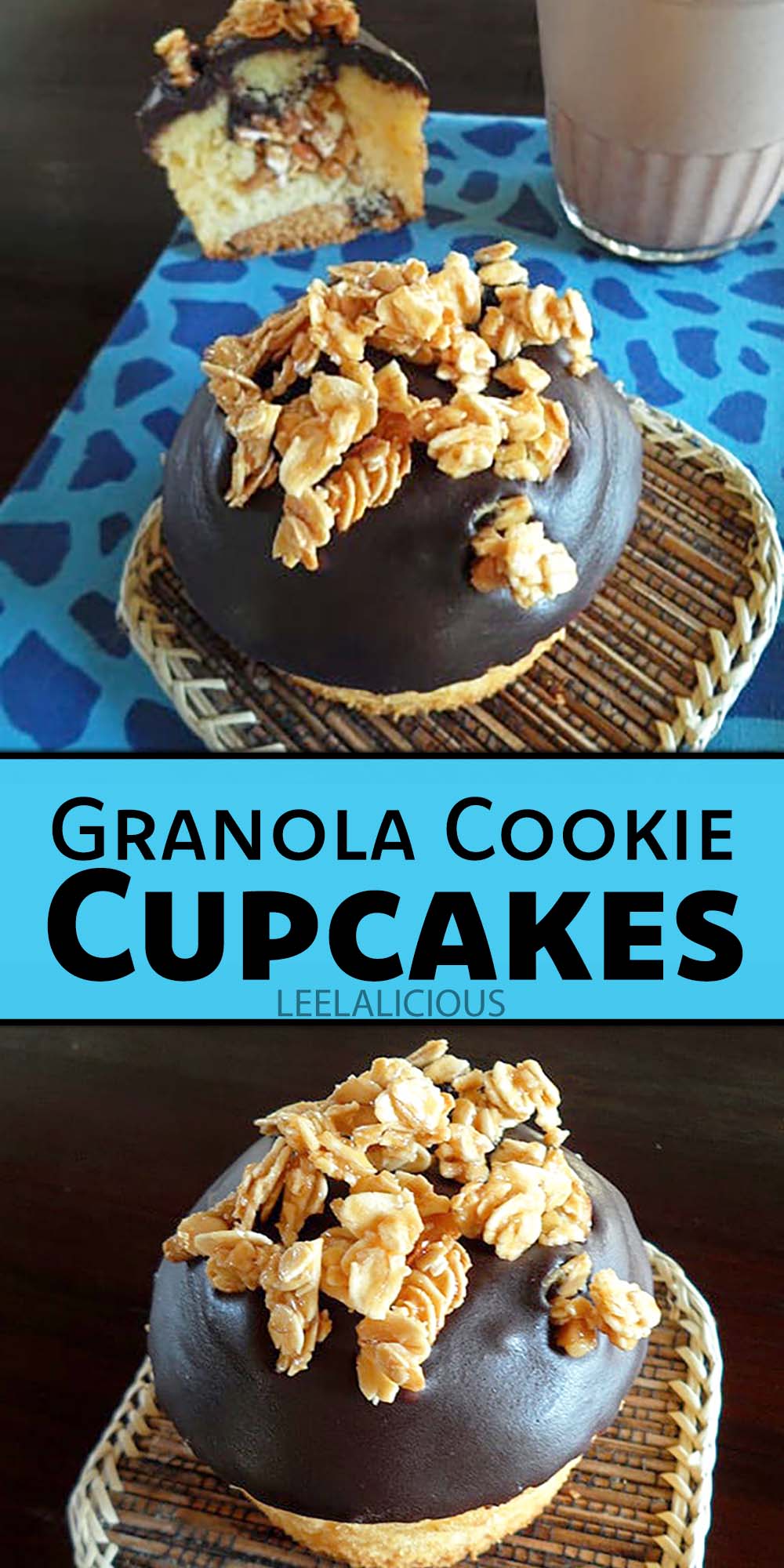 Granola Cookie Cupcakes