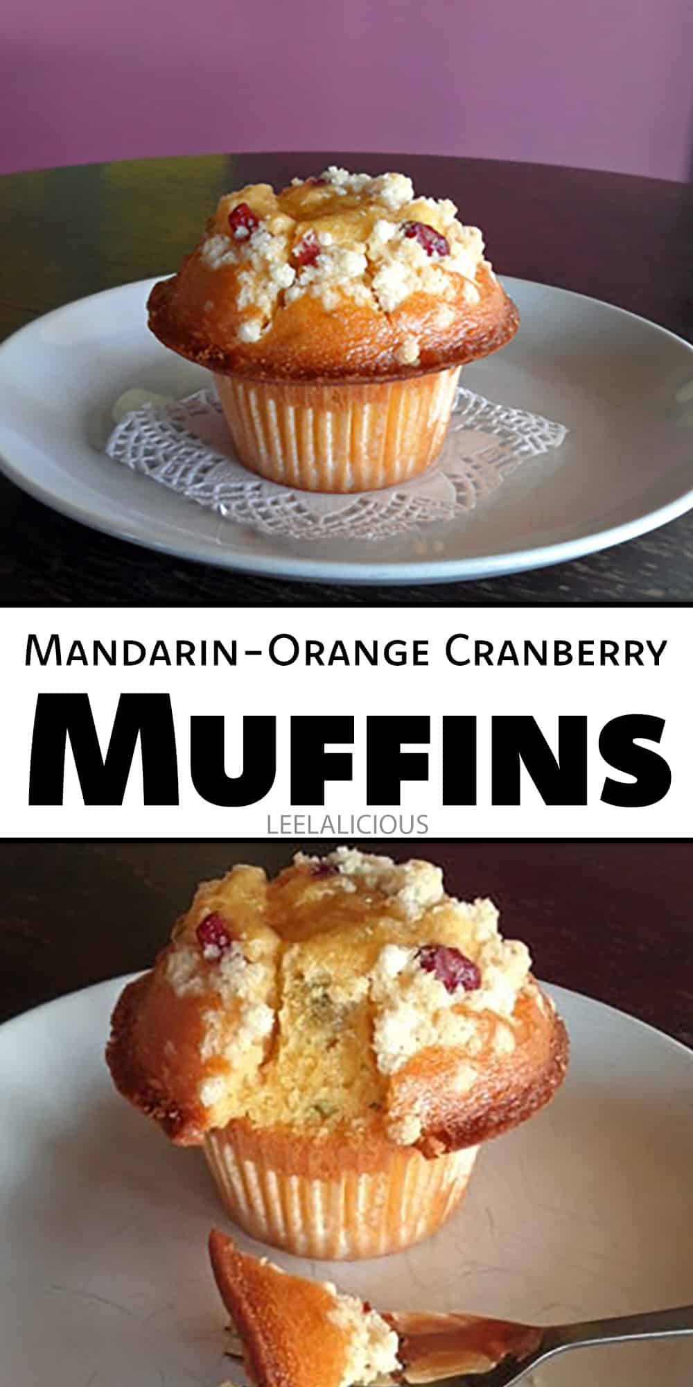 Mandarin-Orange Cranberry Muffins Recipe