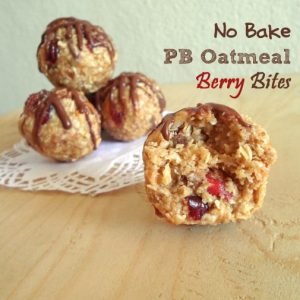 No Bake PB Oatmeal Bites