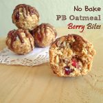 No Bake PB Oatmeal Bites Recipe