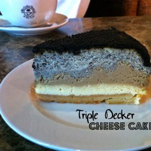 Triple Decker Cheesecake