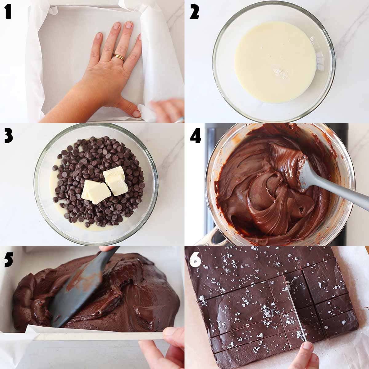 how to make easy fudge in 6 steps