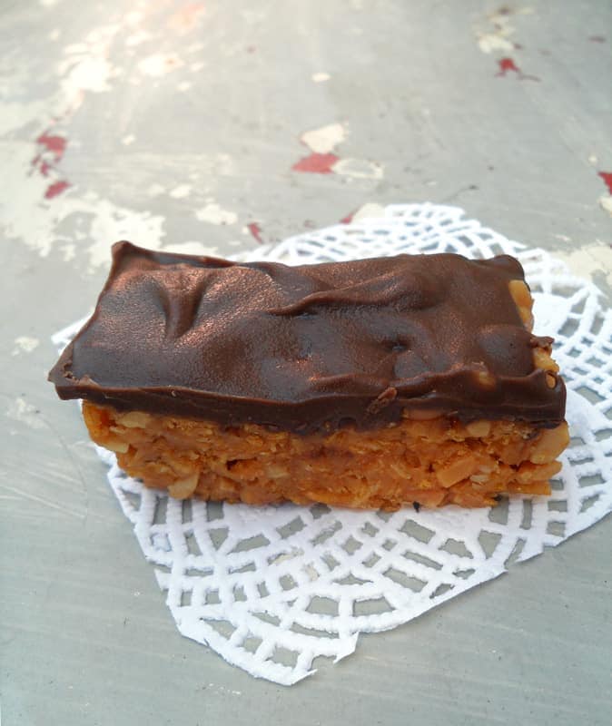 Peanut Butter Bar with Chocolate