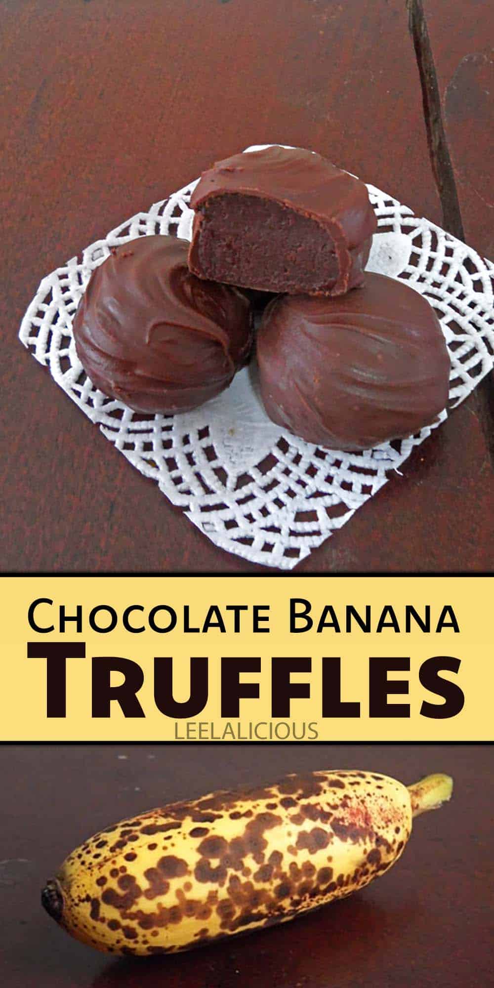 Chocolate Banana Truffles