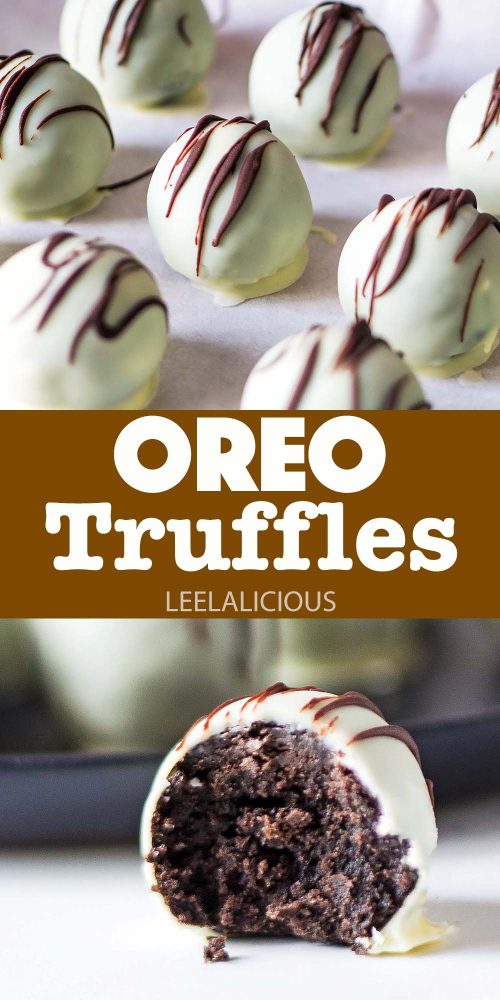 White Chocolate Oreo Truffles » LeelaLicious