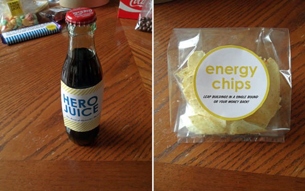 Hero Juice and Energy Chips
