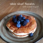 Whole Wheat Pancakes with Berries