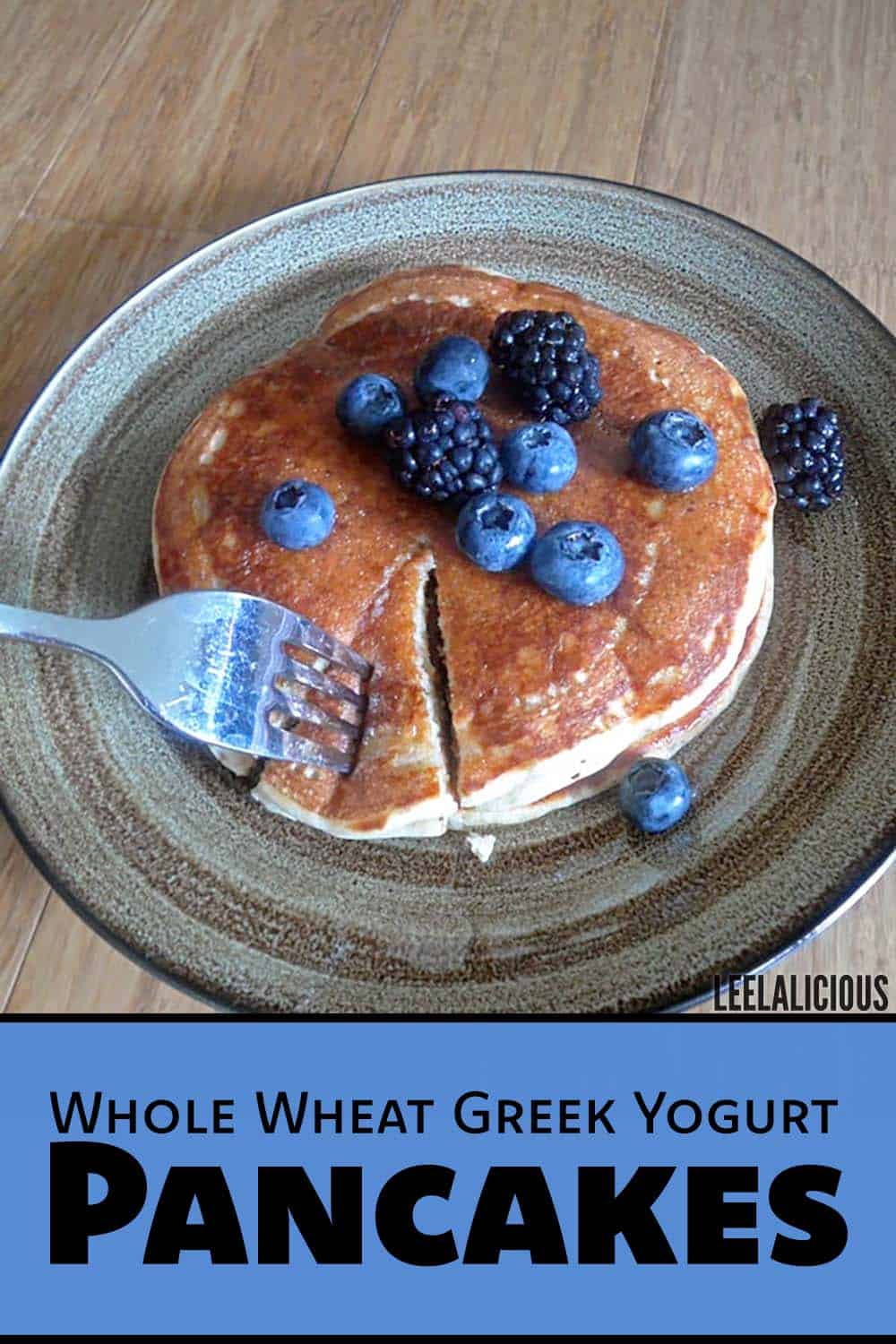 Healthy Whole Wheat Pancakes » LeelaLicious