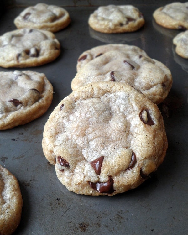 Baked Chocolate Chip Cookies