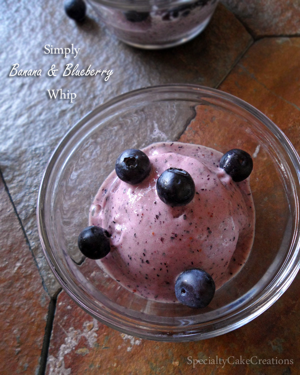 Simply Banana Blueberry Whip