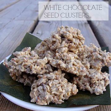 White Chocolate Seed Clusters Recipe