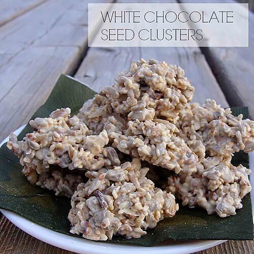 White Chocolate Seed Clusters Recipe