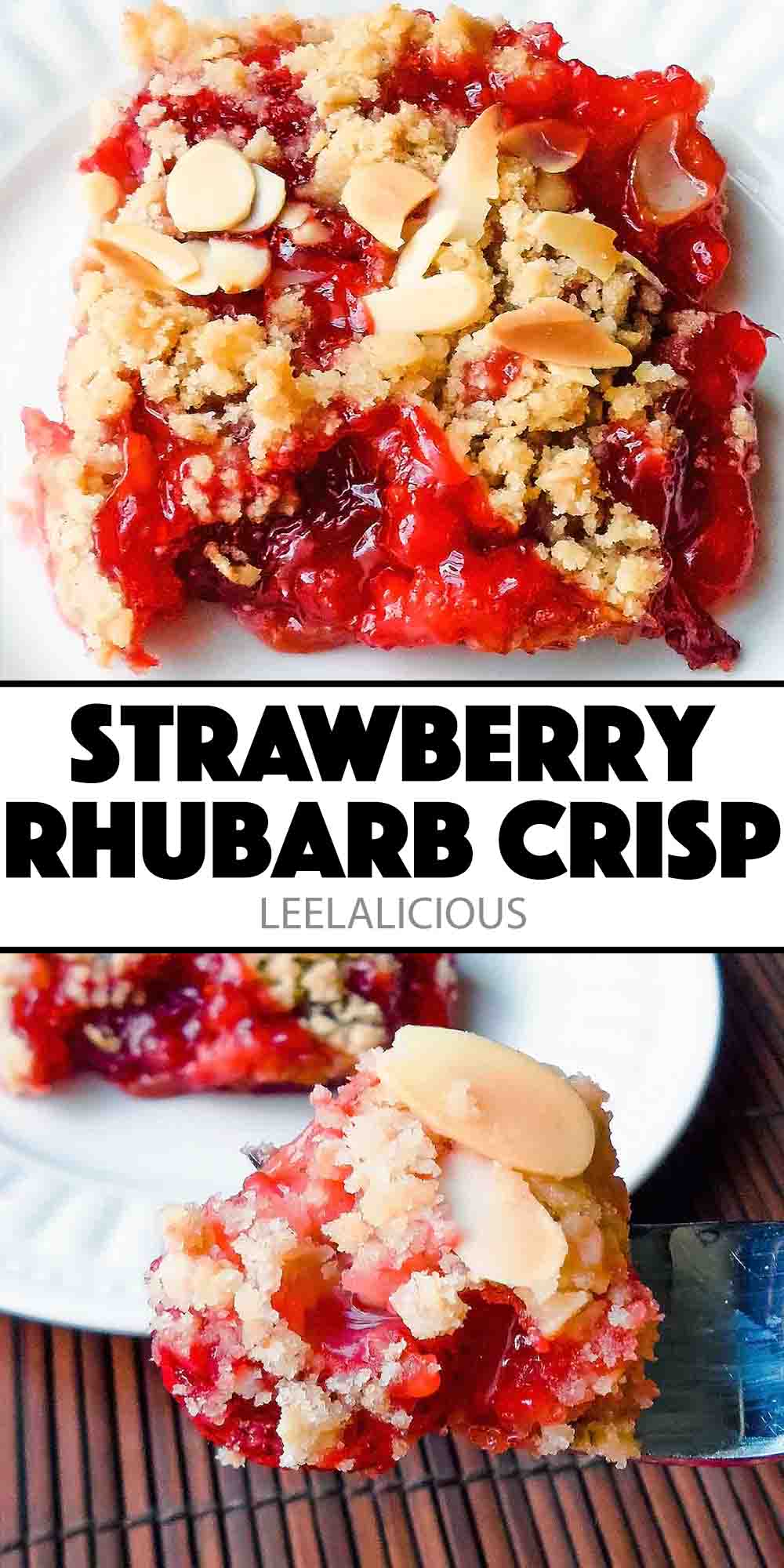 Rhubarb Strawberry Crisp Recipe