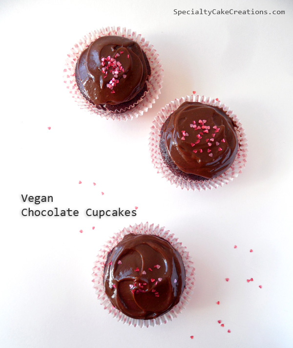 Vegan Chocolate Cupcakes with Espresso