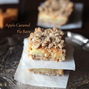 Apple Caramel Pie Bars