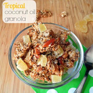 Coconut Oil Granola Recipe