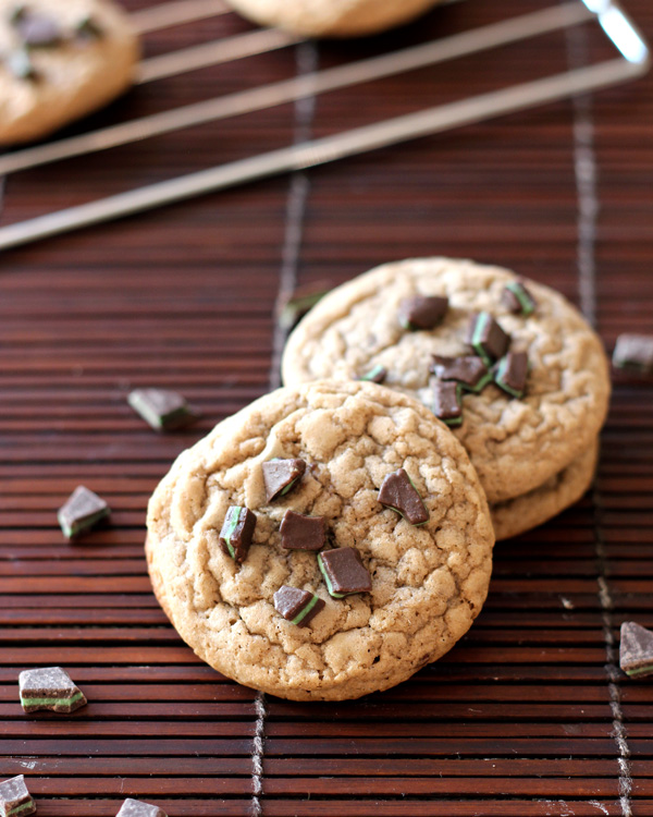 Chocolate Chip Cookies with Mint