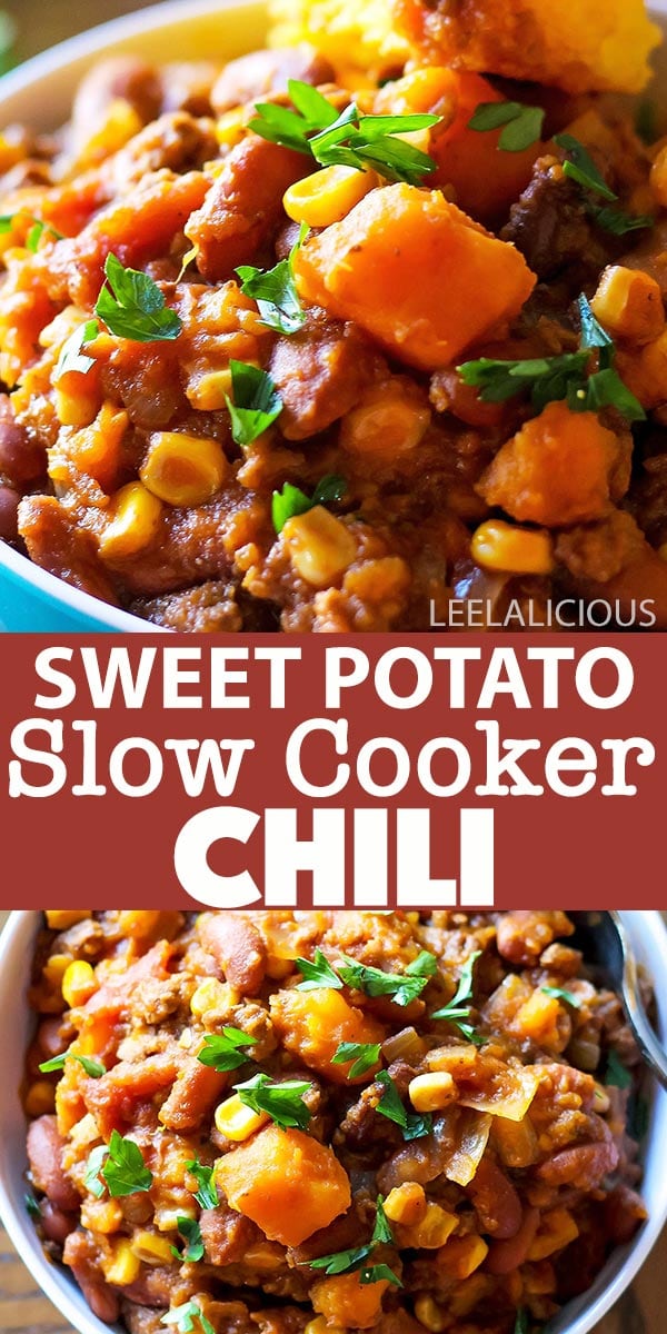Slow Cooker Sweet Potato Chili