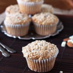 Whole Wheat Almond Streusel Muffins