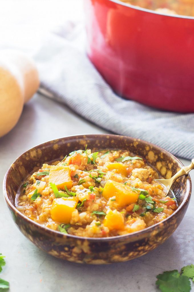 Butternut Squash Chicken Stew: Slow Cooker, Instant Pot, Stovetop