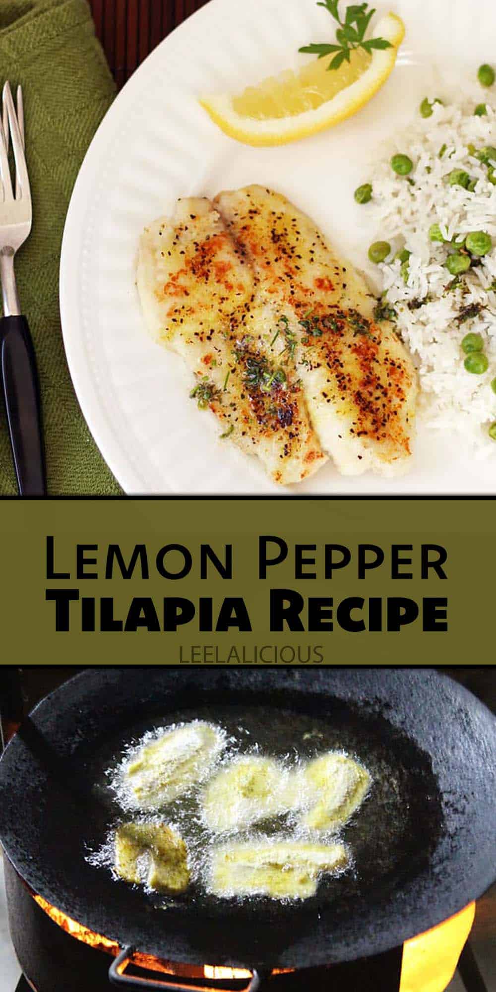 Lemon Pepper Tilapia Recipe