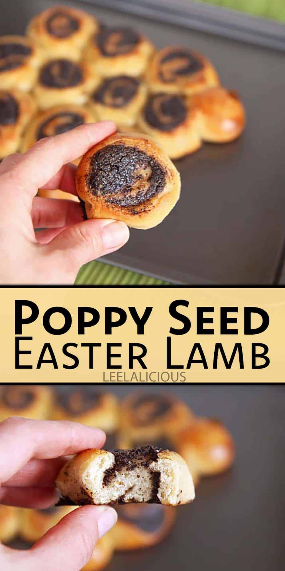 Poppy Seed Easter Lamb