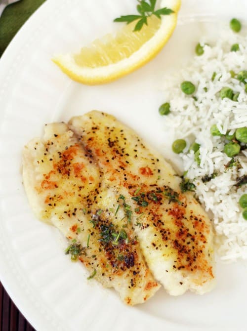 Lemon Pepper Tilapia Recipe » LeelaLicious