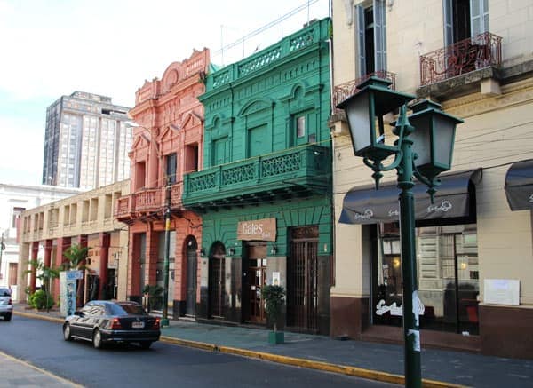 Colorful Buildings in Asuncion