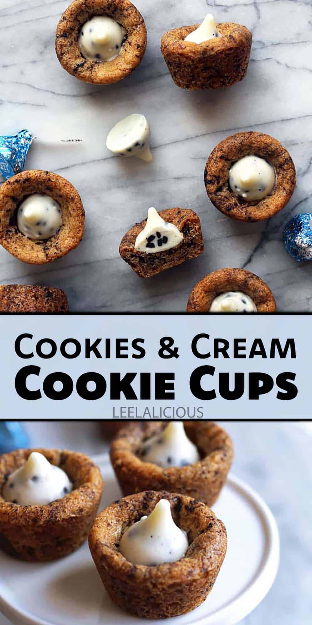 Cookies & Cream Cookie Cups