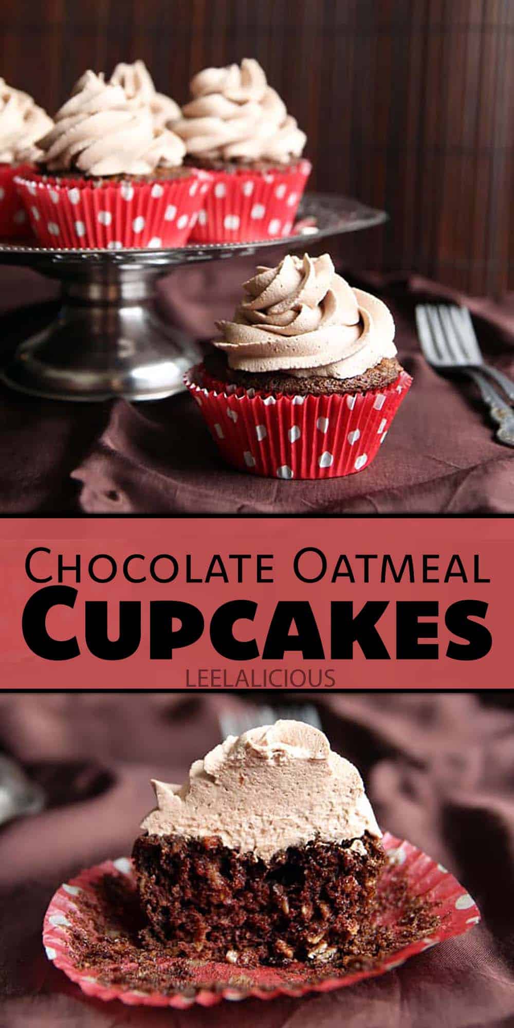 Chocolate Oatmeal Cupcakes