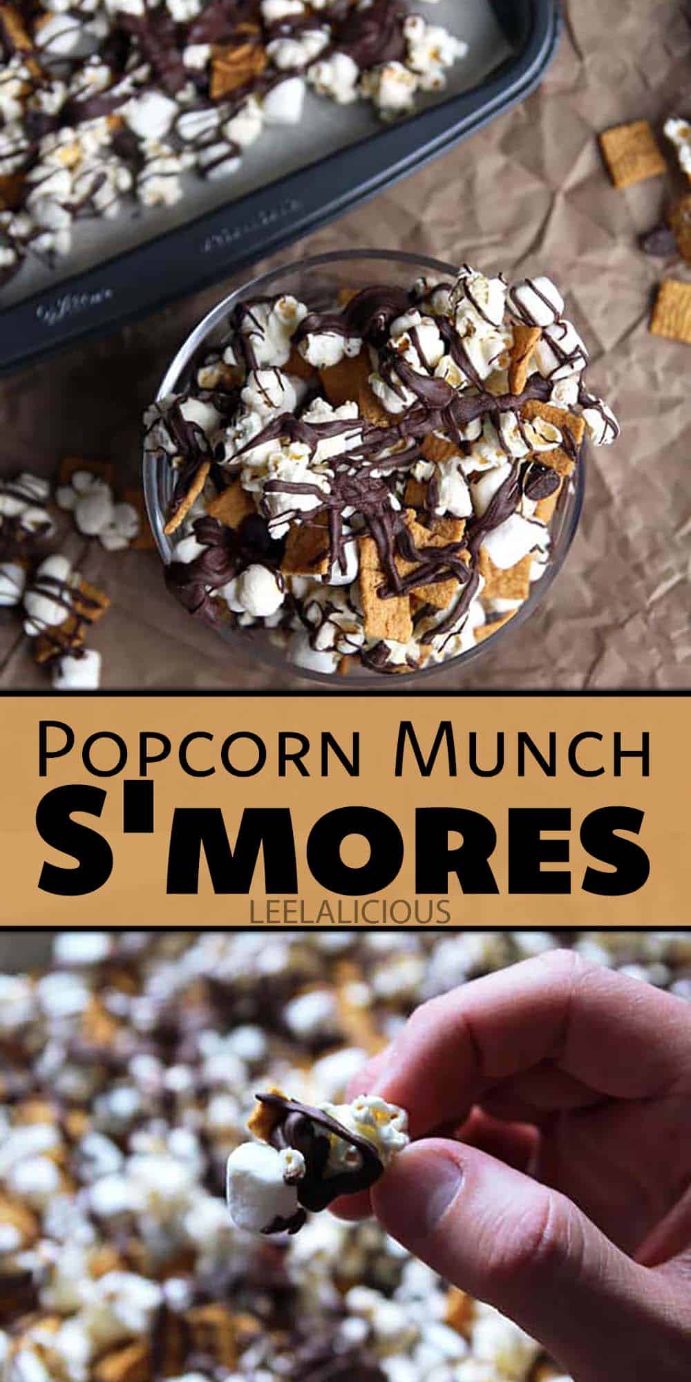 S'mores Popcorn Munch