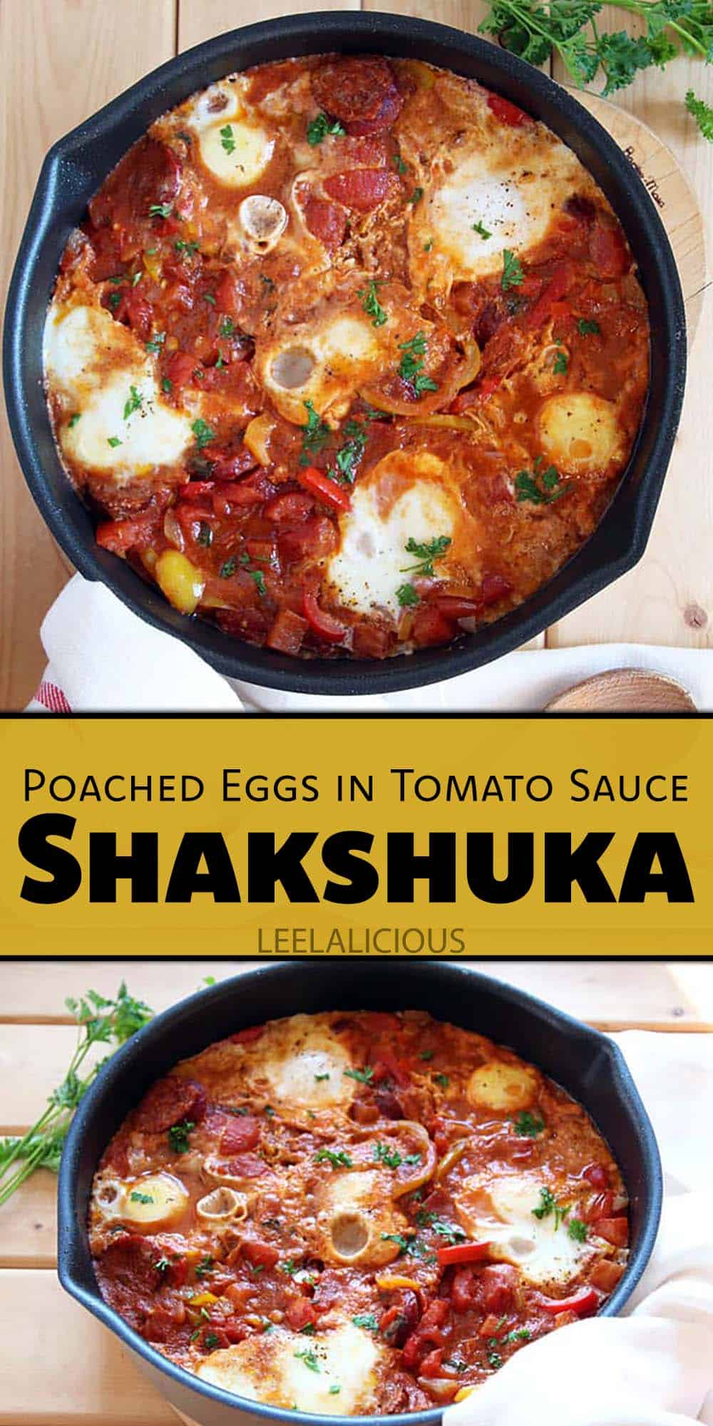 Shakshuka – Poached Eggs in Tomato Sauce