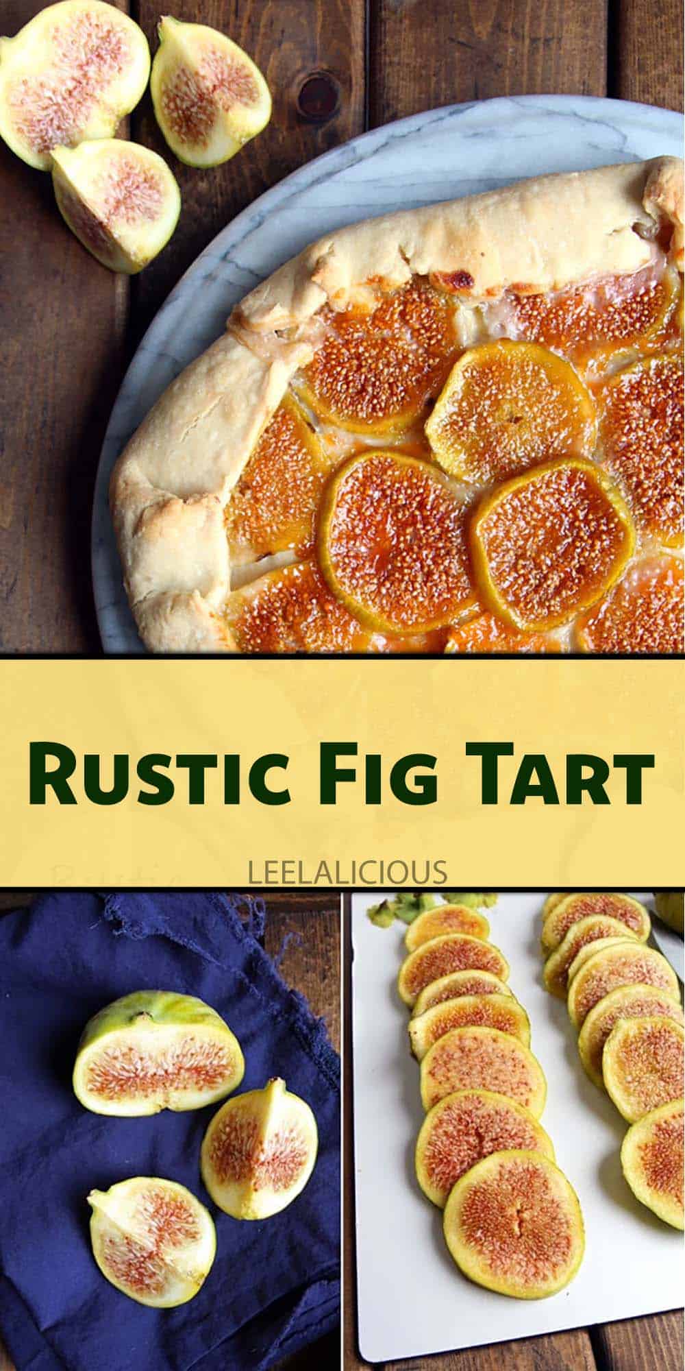 Rustic Fig Tart