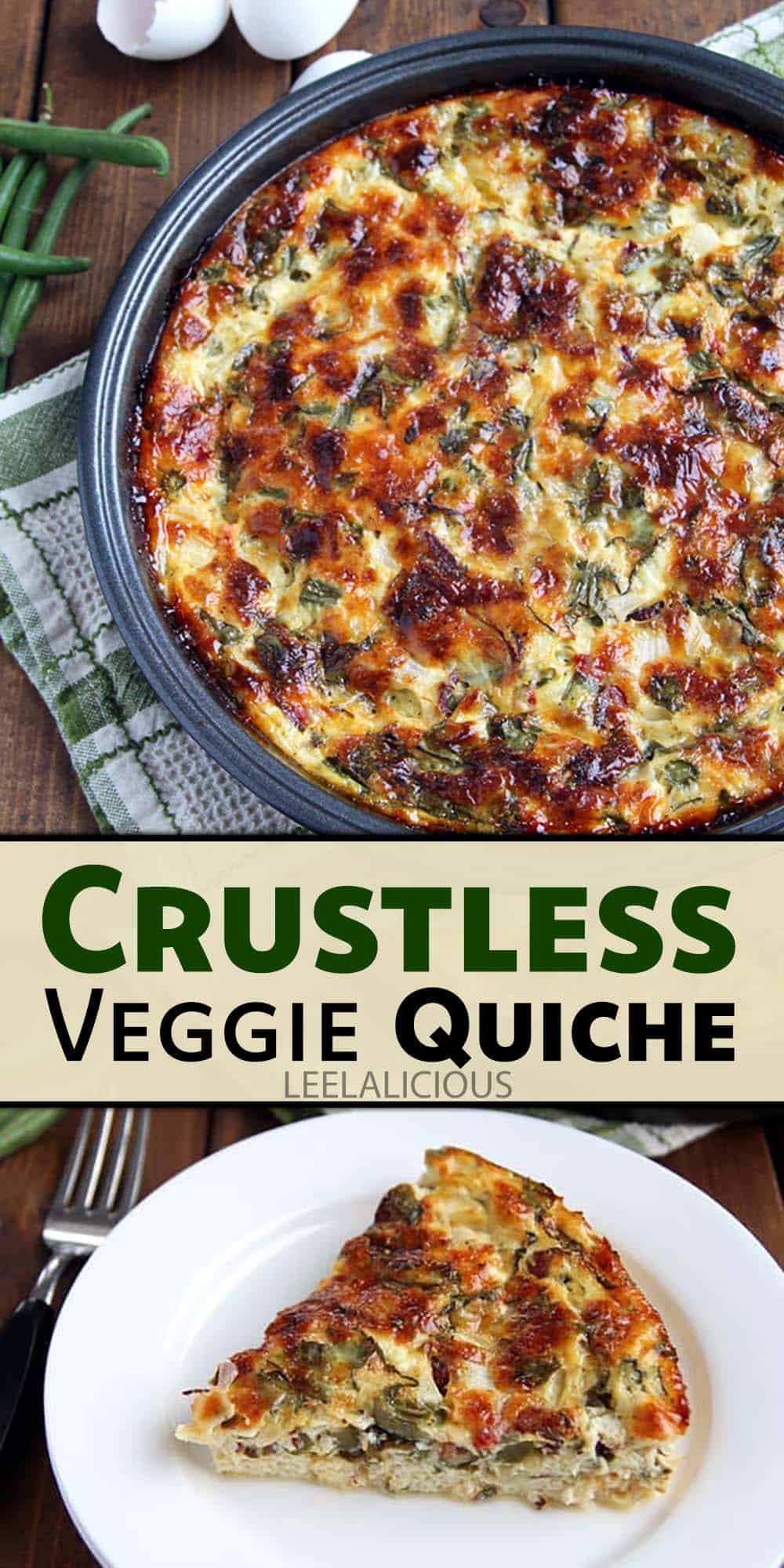 Crustless Veggie Quiche