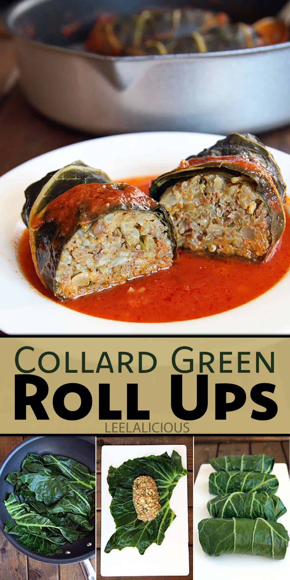 Collard Green Roll Ups